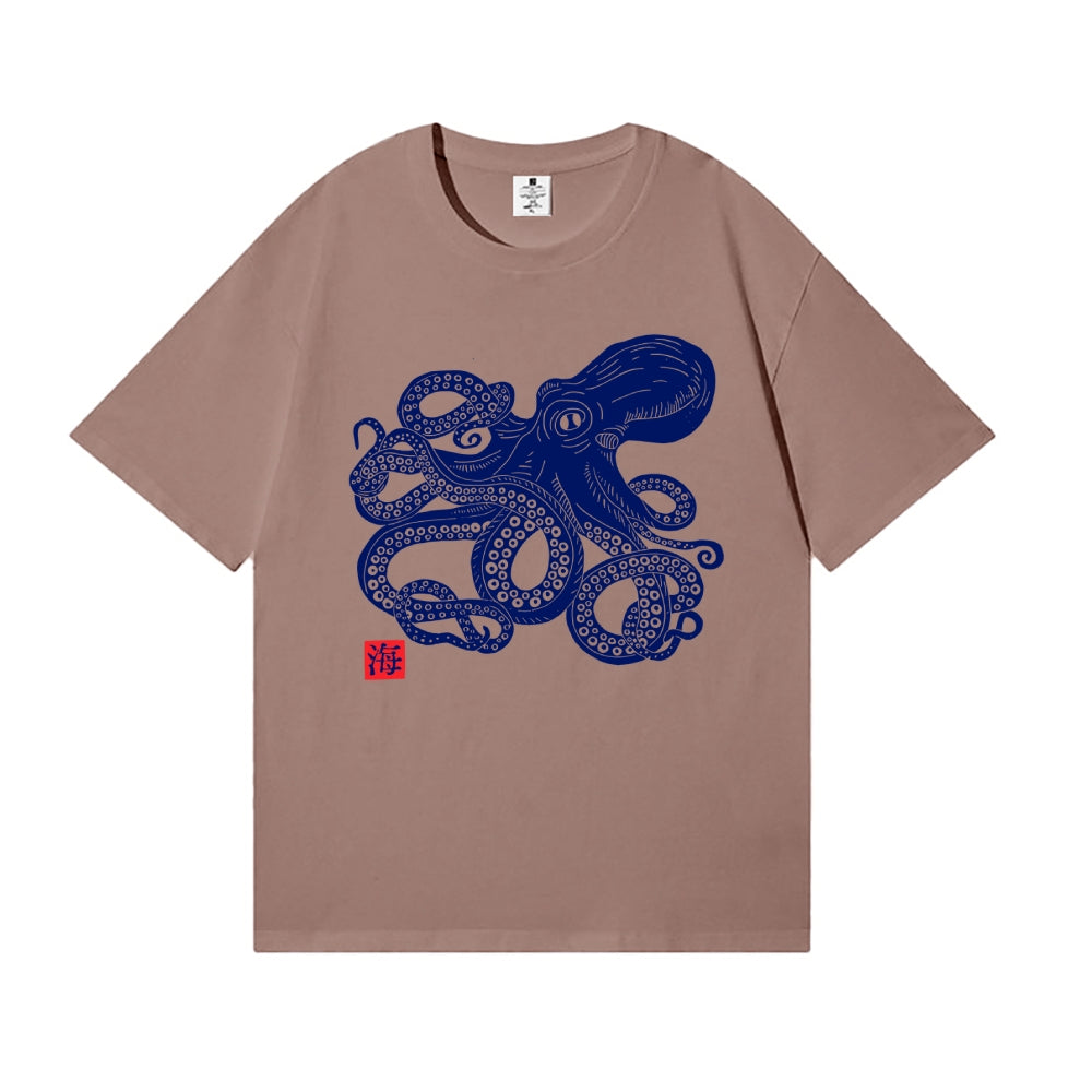Octopus Japanese Style Classic Tee