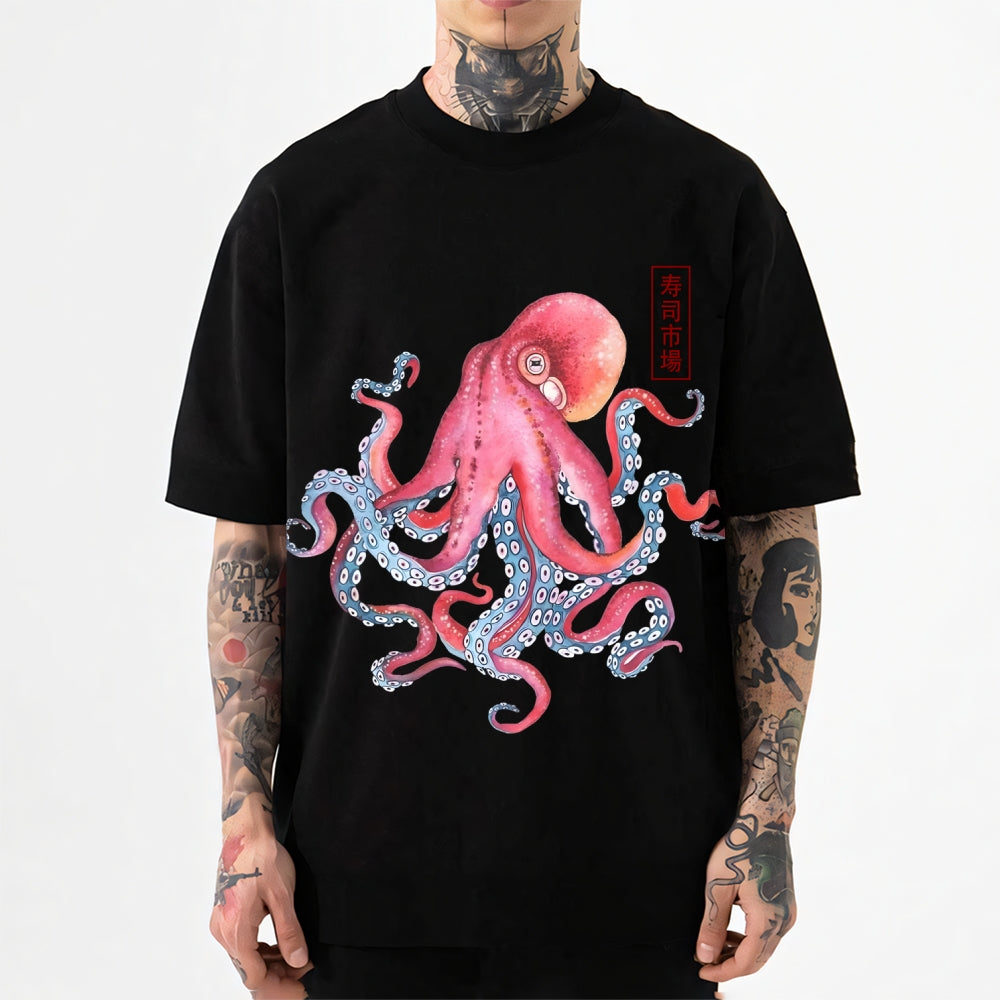 Octopus Japanese Style Classic Tee