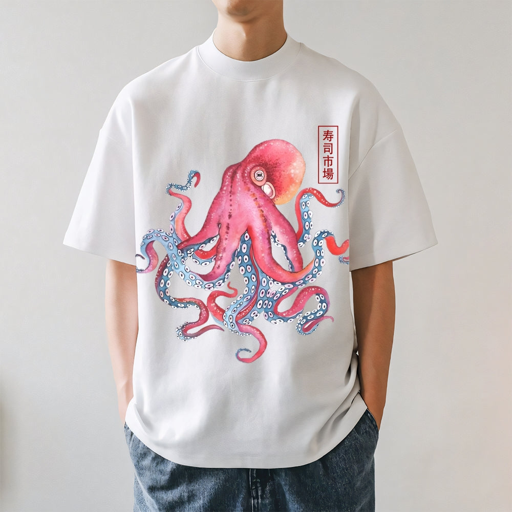 Octopus Japanese Style Classic Tee