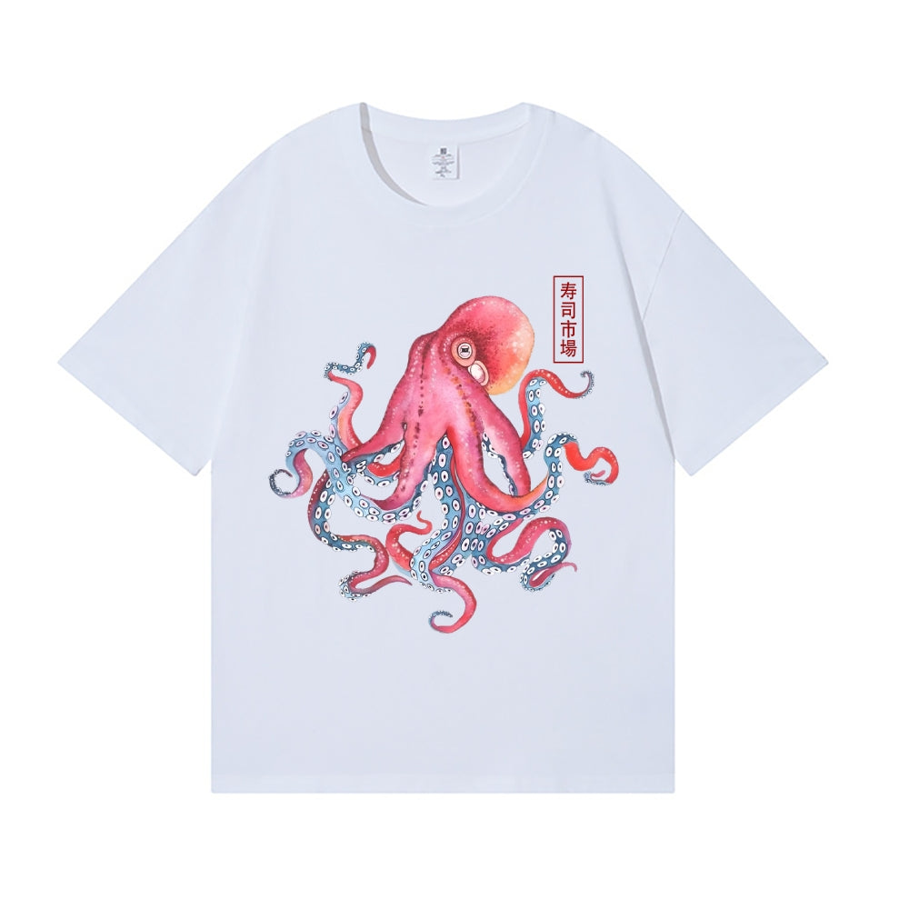 Octopus Japanese Style Classic Tee