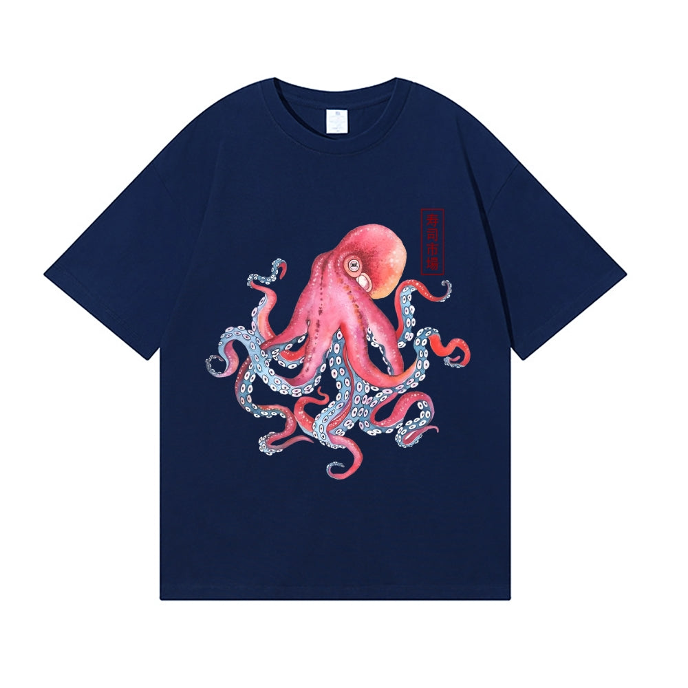 Octopus Japanese Style Classic Tee