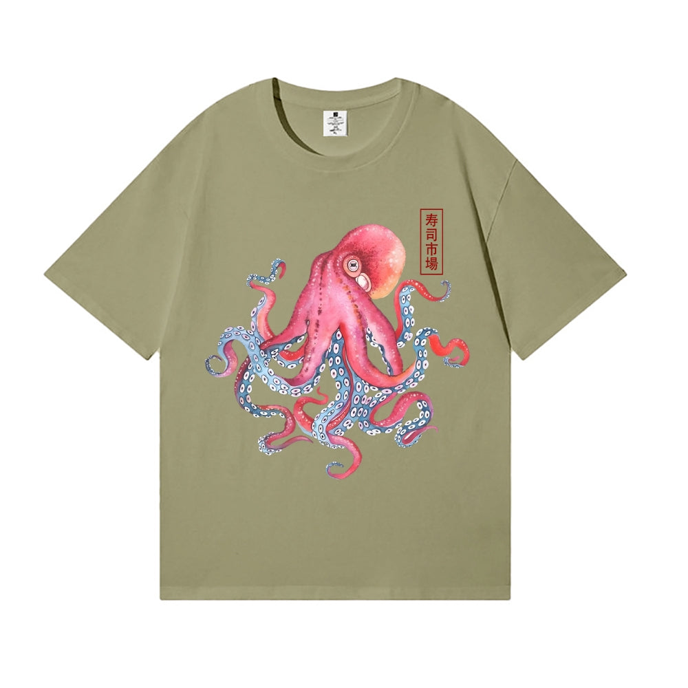 Octopus Japanese Style Classic Tee