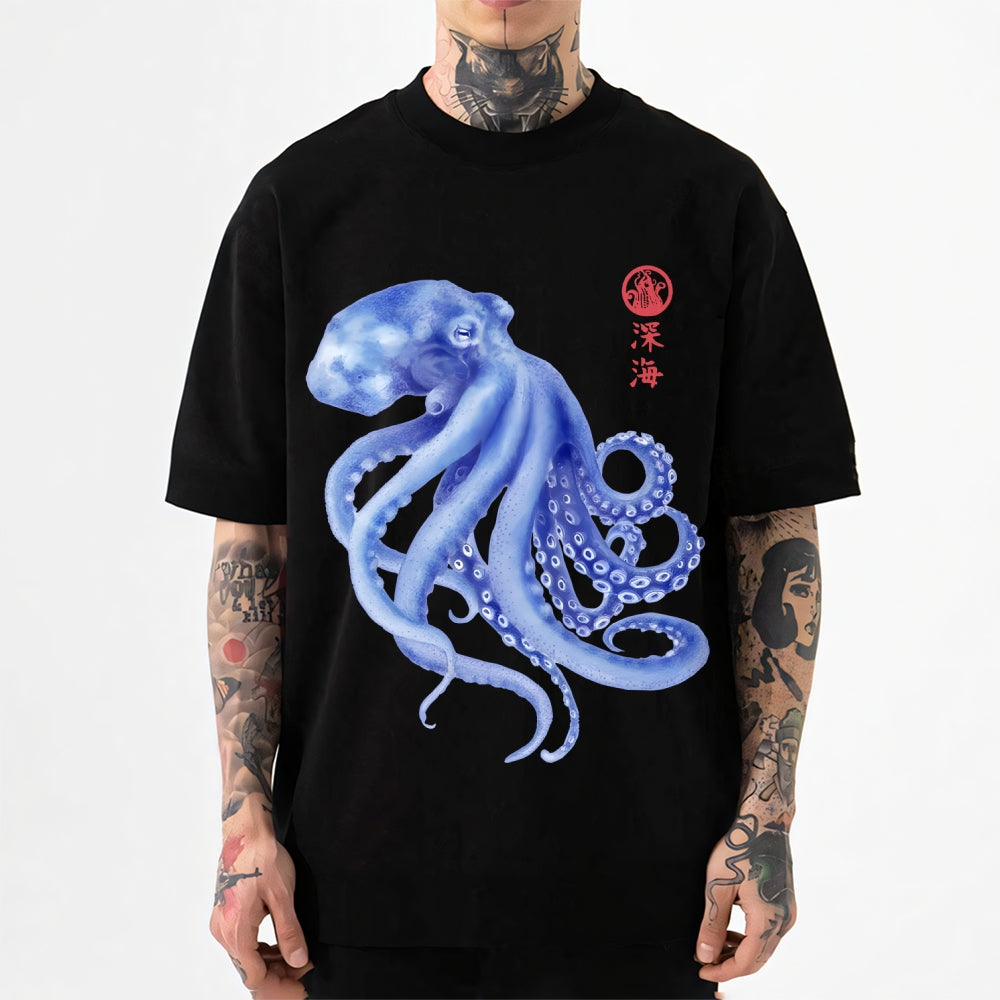 Octopus Japanese Style Classic Tee