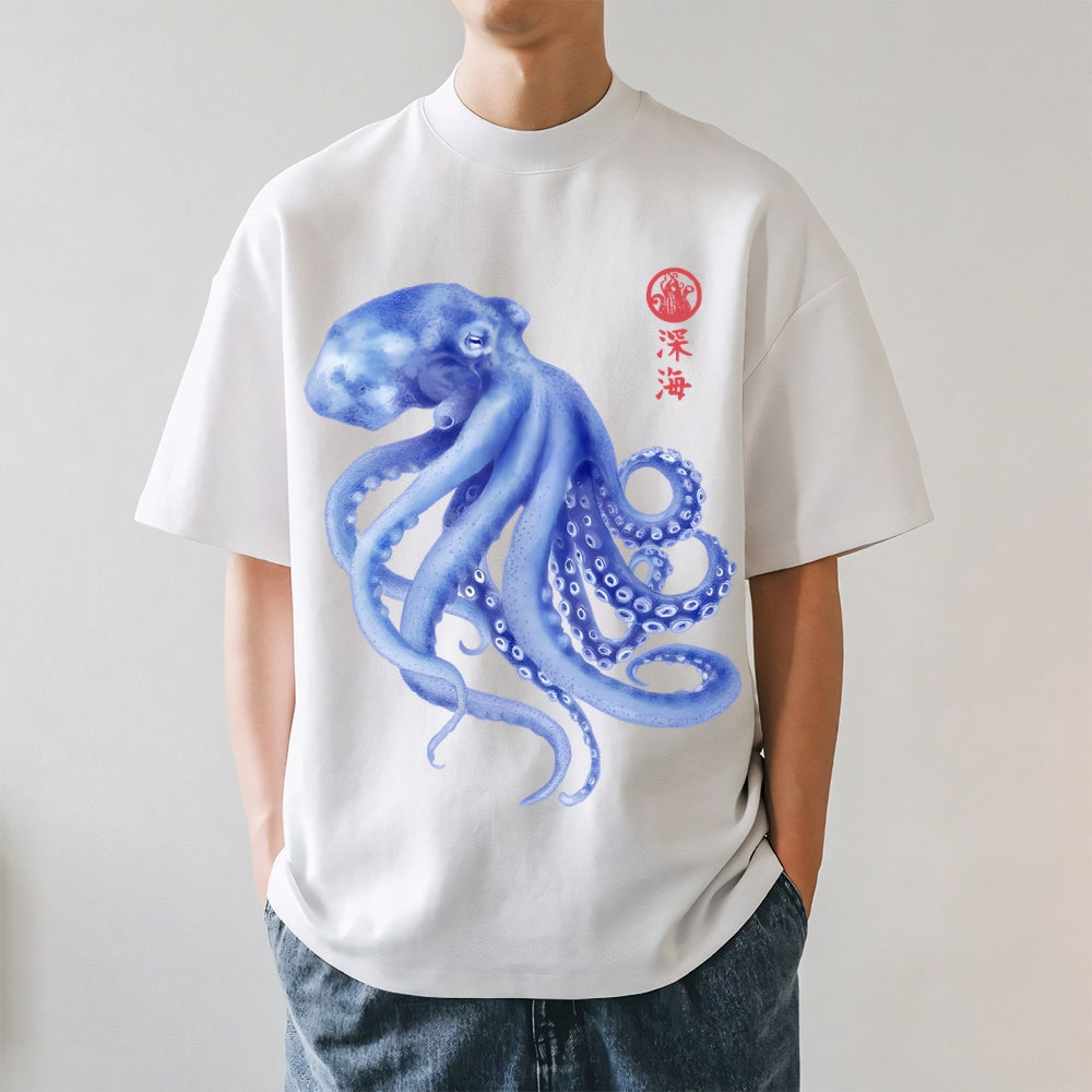 Octopus Japanese Style Classic Tee