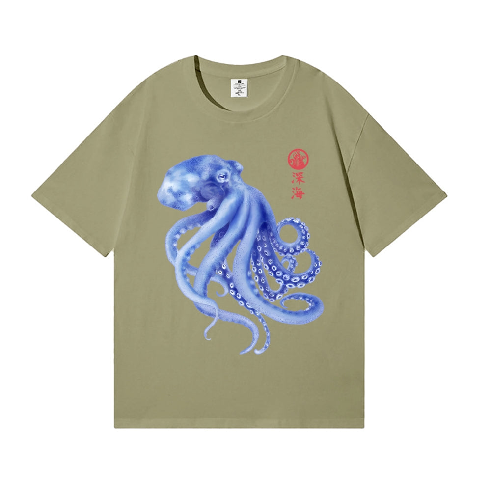 Octopus Japanese Style Classic Tee