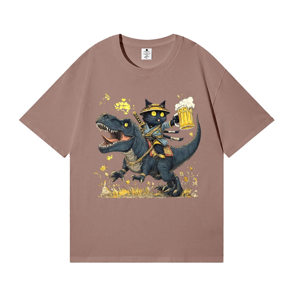 Cat T-rex Japanese Style Classic Tee