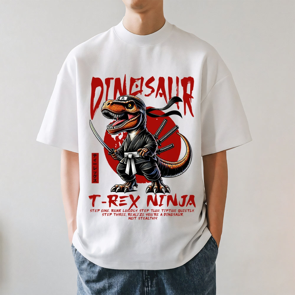 T-rex Ninja Japanese Style Classic Tee