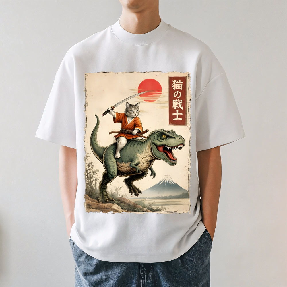 T-rex Ninja Japanese Style Classic Tee