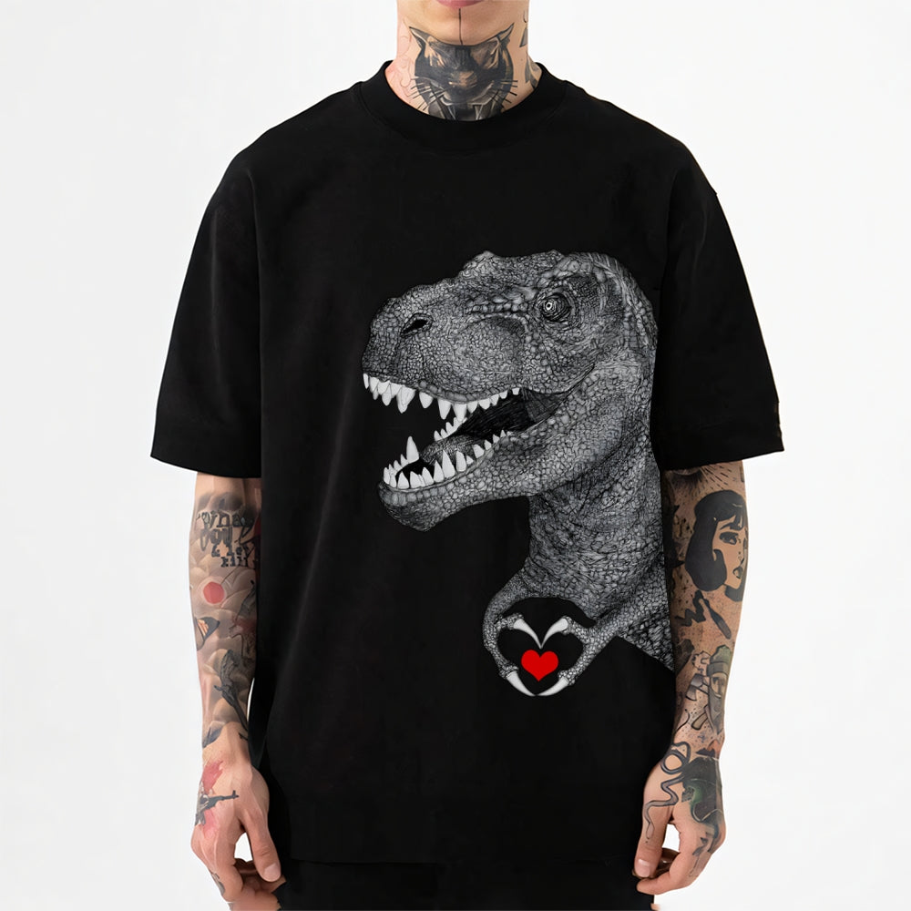 Love T-Rex Japanese Style Classic Tee