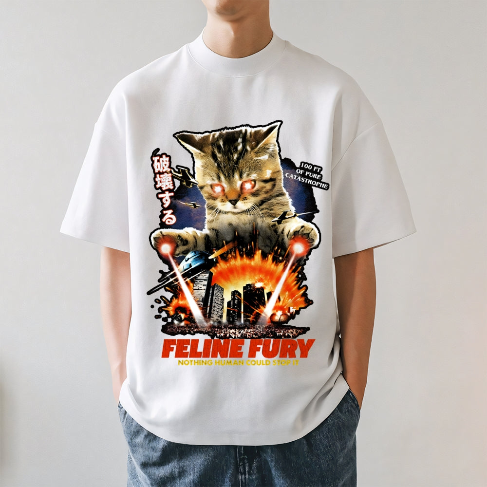 Cat Monster Japanese Style Classic Tee