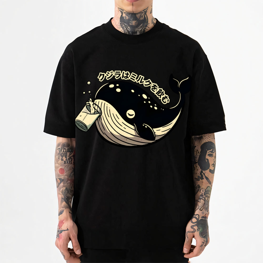 Whale Japanese Style Classic Tee