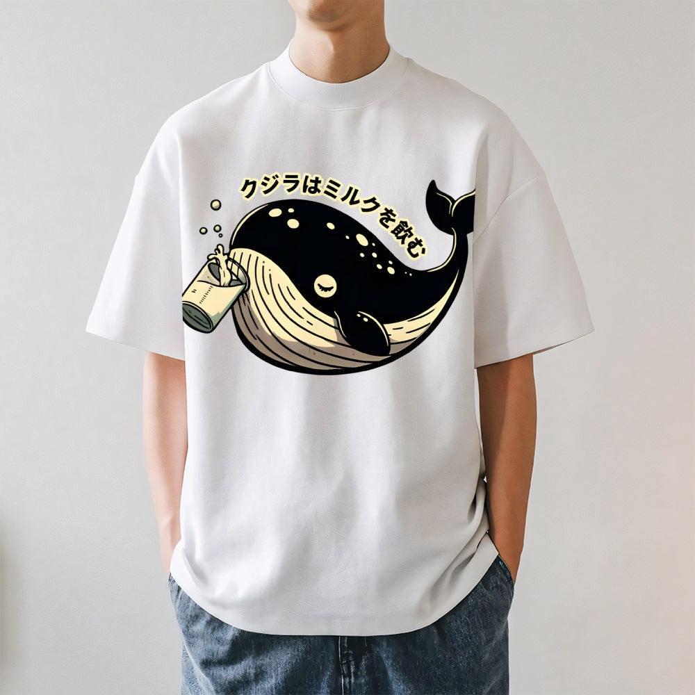 Whale Japanese Style Classic Tee