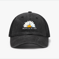 Chrysanthemums Vintage Cotton Breathable Hat