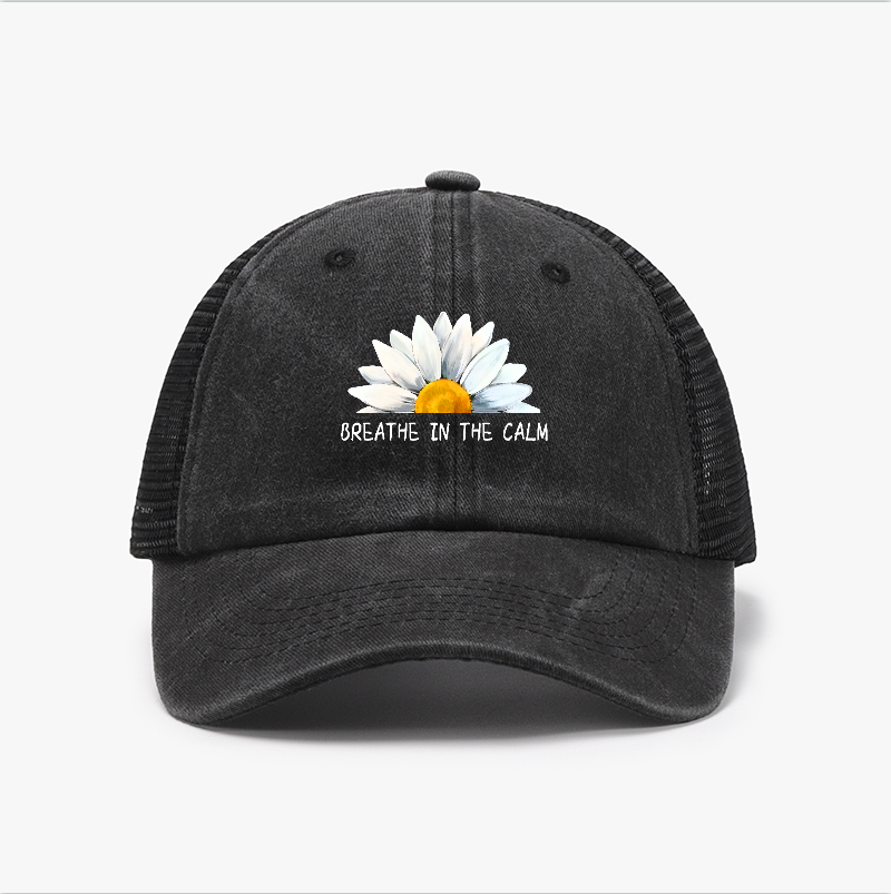 Chrysanthemums Vintage Cotton Breathable Hat