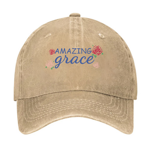 Amazing Grace Vintage Cotton Cap