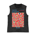 Yayoi Kusama Pure Cotton Wash-Dyed Sleeveless Tank Top