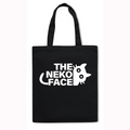 The Neko Face Japanese Style Canvas Tote Bag