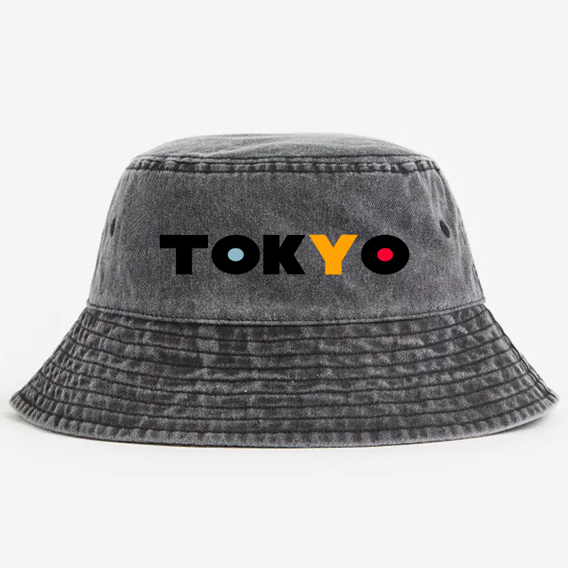 Tokyo Vintage 100% Cotton Bucket Hat