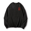 Tozai Sake Vintage Washed Cotton Back Art Long-sleeve T-shirt