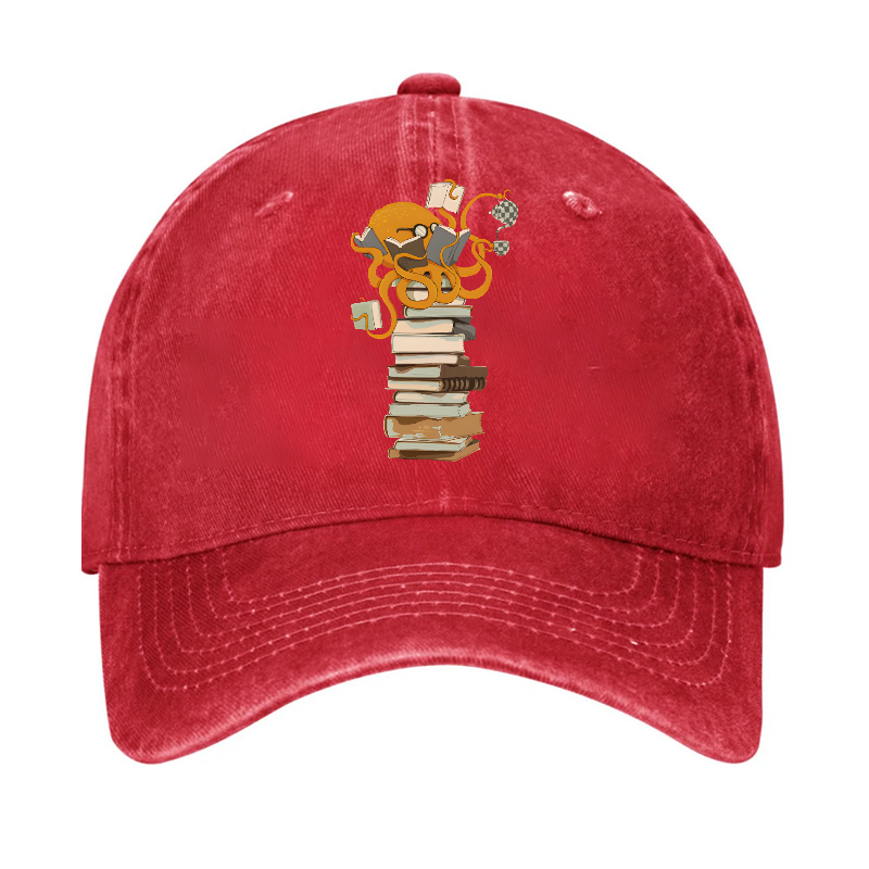 Octopus Vintage Cotton Cap