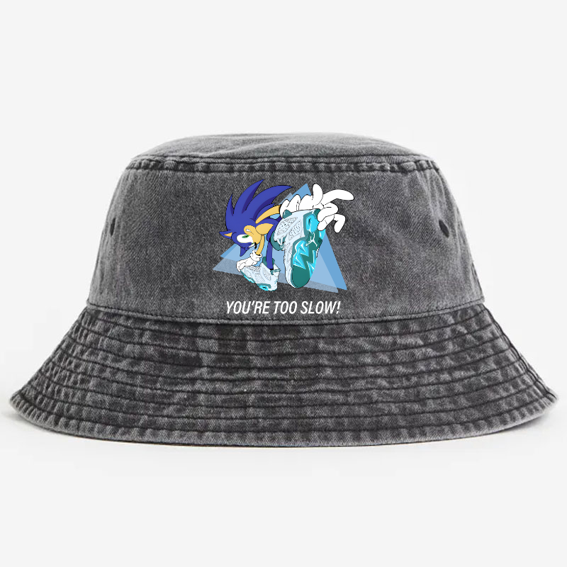 Sonic Vintage 100% Cotton Bucket Hat