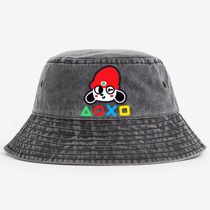 PaRappa the Rapper Vintage 100% Cotton Bucket Hat