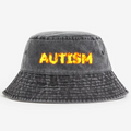 Autism Vintage 100% Cotton Bucket Hat