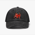 Samurai Octopus Vintage Cotton Breathable Hat