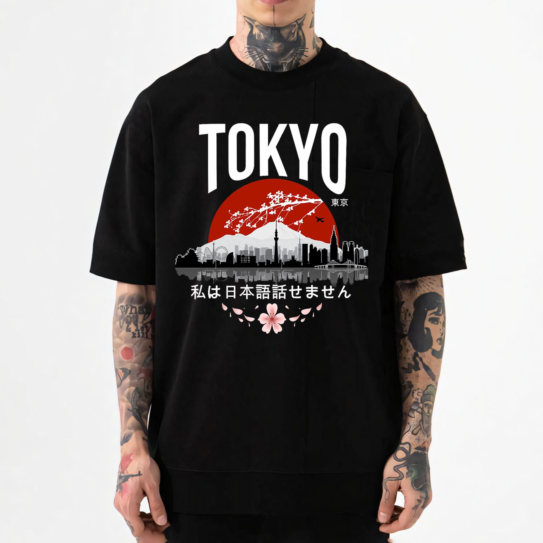 Tokyo Sakura Japanese Style Classic Tee