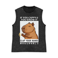 Capybara Pure Cotton Wash-Dyed Sleeveless Tank Top