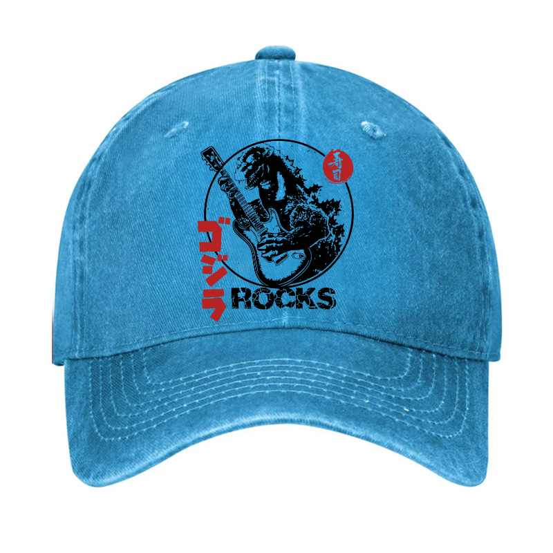 Rock Kaiju Vintage Cotton Hat