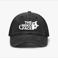 The Neko Face Vintage Cotton Breathable Hat