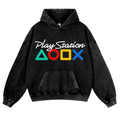 Vintage Washed Thick Cotton Hoodie