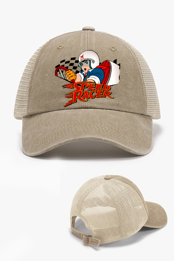 Speed Racer Vintage Cotton Breathable Hat