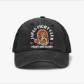 Fight Tiger Vintage Cotton Breathable Hat