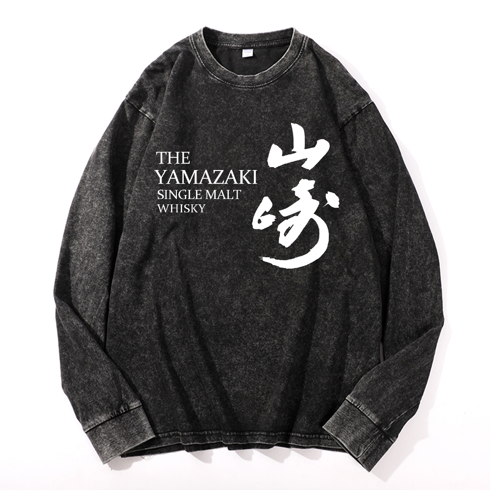 Yamazaki Vintage Cotton Wash Long-sleeve T-shirt