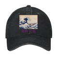 Hokkaido Great Wave Vintage Cotton Cap