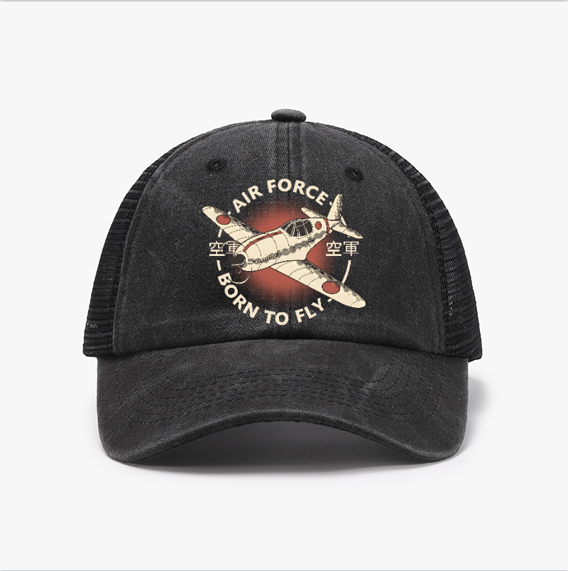 Japanese Air Force Vintage Cotton Breathable Hat