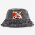 Spam SuShi Cat Vintage 100% Cotton Bucket Hat