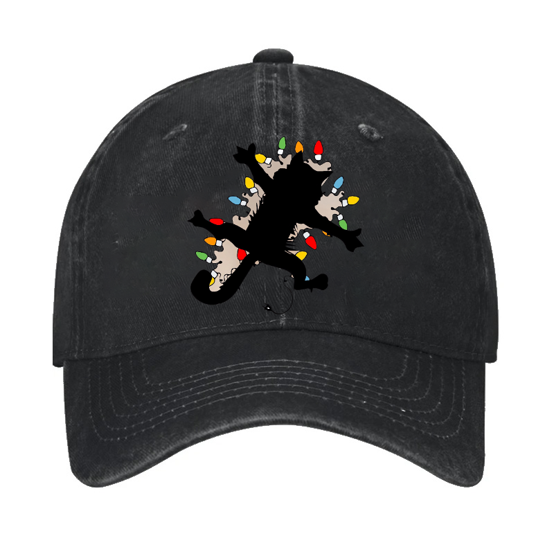 The Cat Vintage Cotton Cap