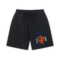 Osaka Fireworks Drunken Octopus Vintage Pure Thick Cotton Shorts