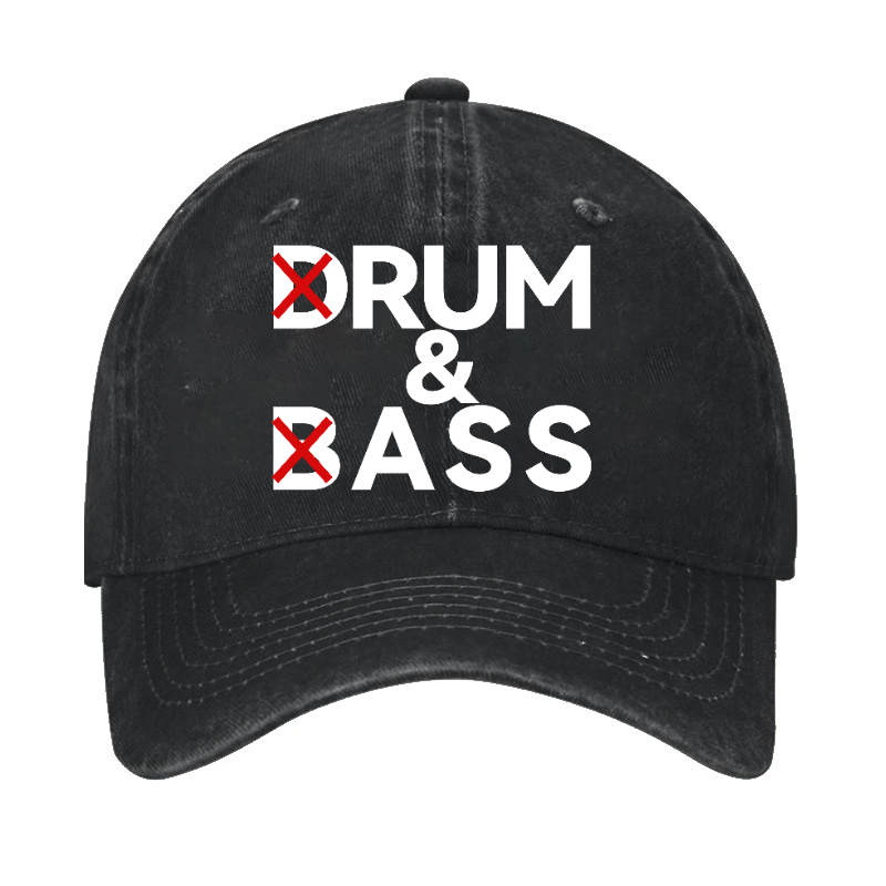 Drum and Bass Vintage Cotton Cap
