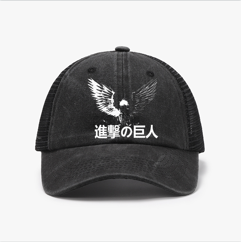 Attack on Titan Vintage Cotton Breathable Hat
