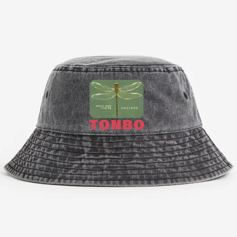 Dragonfly Vintage 100% Cotton Bucket Hat