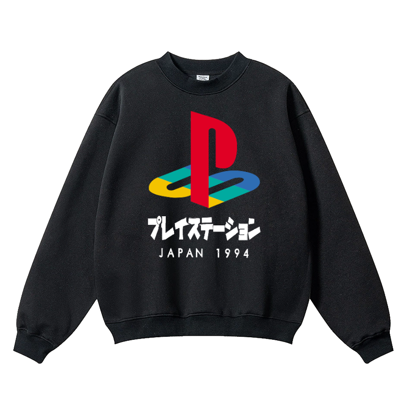 Sony Vintage Cotton Blend Crewneck Sweatshirt