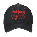 Mahjong Vintage Cotton Cap
