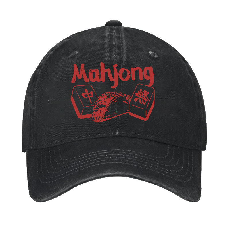 Mahjong Vintage Cotton Cap