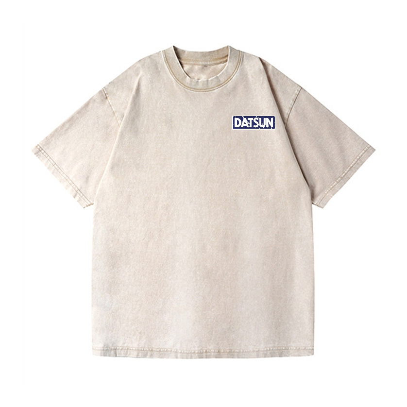 Datsun Vintage Wash Japanese Design Back Art T-Shirt