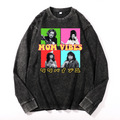 Mother's Day Vintage Cotton Wash Long-sleeve T-shirt