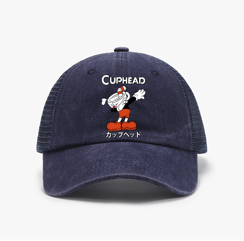 Cuphead Vintage Cotton Breathable Hat